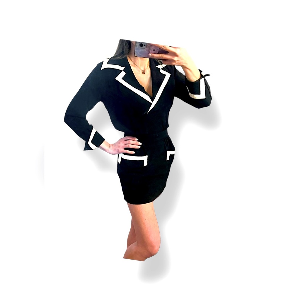 🖤🤍𝐌𝐎𝐒𝐂𝐇𝐈𝐍𝐎 𝐂𝐎𝐔𝐓𝐔𝐑𝐄🦄rare🦄Small minidress